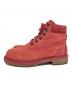 Timberland (ティンバーランド) レースアップブーツ レッド サイズ:22.5：5000円