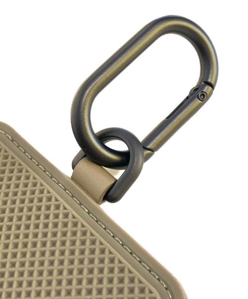 STONE ISLAND（ストーンアイランド）STONE ISLAND (ストーンアイランド) パスケース/RUBBER CARD HOLDER ブラック×カーキ 未使用品の古着・服飾アイテム