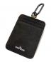 STONE ISLAND (ストーンアイランド) パスケース/RUBBER CARD HOLDER ブラック×カーキ 未使用品：20000円