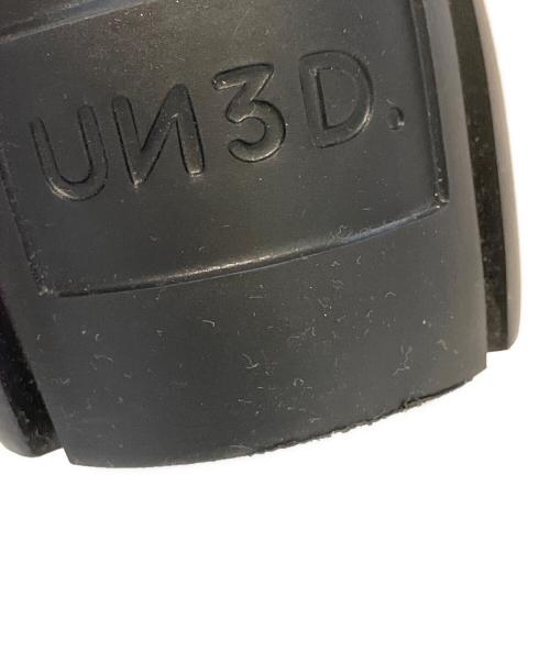 UN3D.（アンスリード）UN3D. (アンスリード) ウェーブグルカサンダル　522621801101 ブラック サイズ:36の古着・服飾アイテム