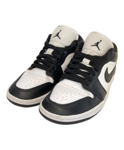 NIKE（ナイキ）NIKE (ナイキ) ローカットスニーカー/AIR JORDAN 1 LOW ホワイト×ブラック サイズ:23.5の古着・服飾アイテム