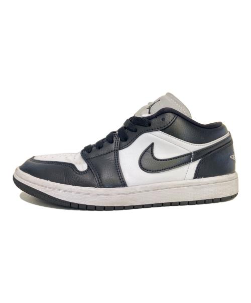 NIKE（ナイキ）NIKE (ナイキ) ローカットスニーカー/AIR JORDAN 1 LOW ホワイト×ブラック サイズ:23.5の古着・服飾アイテム