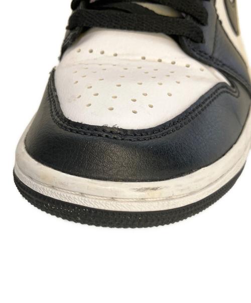 NIKE（ナイキ）NIKE (ナイキ) ローカットスニーカー/AIR JORDAN 1 LOW ホワイト×ブラック サイズ:23.5の古着・服飾アイテム