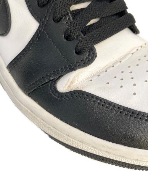 NIKE（ナイキ）NIKE (ナイキ) ローカットスニーカー/AIR JORDAN 1 LOW ホワイト×ブラック サイズ:23.5の古着・服飾アイテム