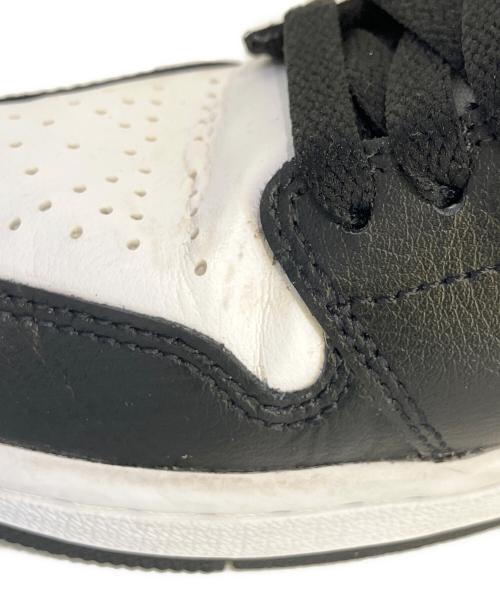 NIKE（ナイキ）NIKE (ナイキ) ローカットスニーカー/AIR JORDAN 1 LOW ホワイト×ブラック サイズ:23.5の古着・服飾アイテム