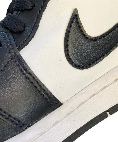 NIKE（ナイキ）NIKE (ナイキ) ローカットスニーカー/AIR JORDAN 1 LOW ホワイト×ブラック サイズ:23.5の古着・服飾アイテム