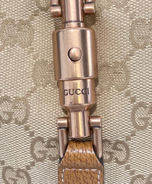 GUCCI（グッチ）GUCCI (グッチ) ワンショルダーバッグ　120888　GG　ニュージャッキー ブラウンの古着・服飾アイテム