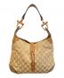 GUCCI（グッチ）の古着「ワンショルダーバッグ　120888　GG　ニュージャッキー」｜ブラウン