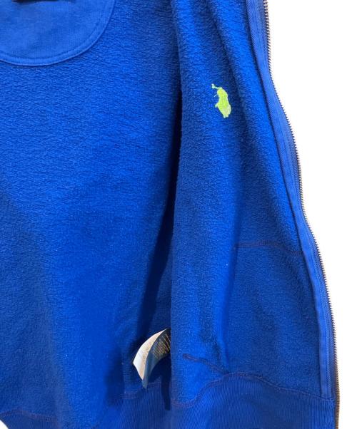 POLO RALPH LAUREN（ポロ・ラルフローレン）POLO RALPH LAUREN (ポロ・ラルフローレン) ジップパーカー ブルー サイズ:Sの古着・服飾アイテム