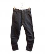 G-STAR RAWジースターロゥ）の古着「デニムパンツ/Arc 3D Slim Jeans」｜ブラック