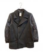 G-STAR RAWジースターロゥ）の古着「Bomber Sleeve Peacoat」｜ブラック