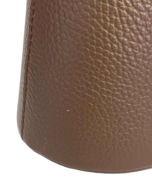 GALLARDA GALANTE（ガリャルダガランテ）GALLARDA GALANTE (ガリャルダガランテ) レザーフラップバッグ ブラウンの古着・服飾アイテム