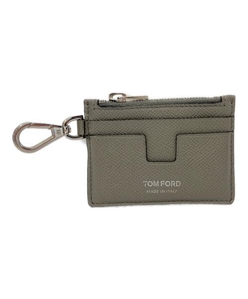 TOM FORD（トムフォード）TOM FORD (トムフォード) ネックストラップ付きカードケース　Y0310P-018-AAR グレーの古着・服飾アイテム