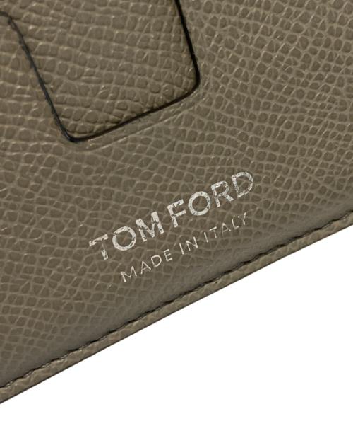 TOM FORD（トムフォード）TOM FORD (トムフォード) ネックストラップ付きカードケース　Y0310P-018-AAR グレーの古着・服飾アイテム