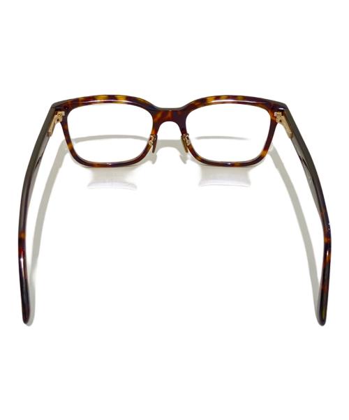 TOM FORD（トムフォード）TOM FORD (トムフォード) 眼鏡　TF5853-D-B ブラウン×シルバー サイズ:55□20 145の古着・服飾アイテム
