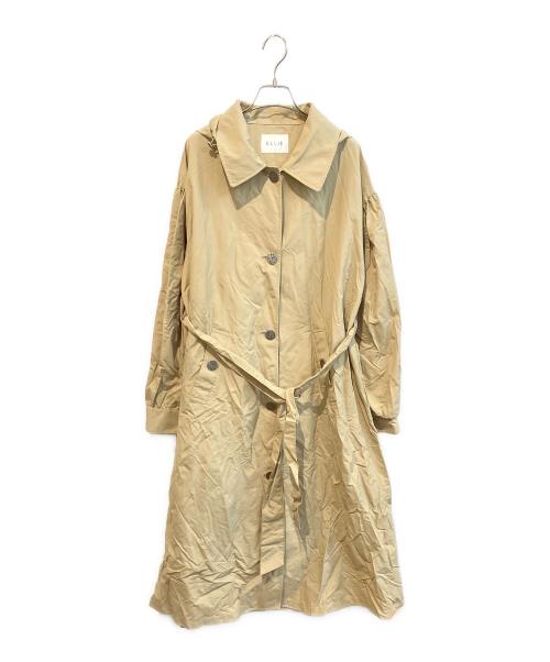 ELLIE（エリー）ELLIE (エリー) ギャザーコート　21SETA05 ベージュ サイズ:FREEの古着・服飾アイテム