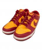 NIKEナイキ）の古着「スニーカー　DD1391-701　DUNK LOW RETRO」｜イエロー×レッド