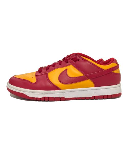 NIKE（ナイキ）NIKE (ナイキ) スニーカー　DD1391-701　DUNK LOW RETRO イエロー×レッド サイズ:28の古着・服飾アイテム