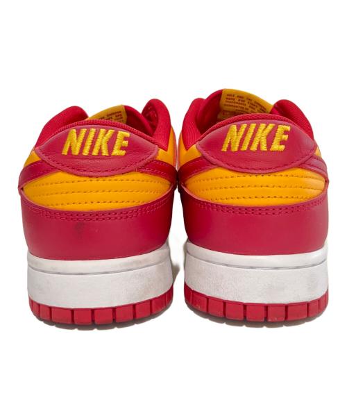 NIKE（ナイキ）NIKE (ナイキ) スニーカー　DD1391-701　DUNK LOW RETRO イエロー×レッド サイズ:28の古着・服飾アイテム