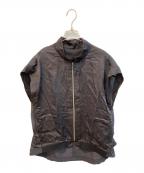 TRUNK HIROKO KOSHINOトランク ヒロコ コシノ）の古着「バックフレアジョイントデザインベスト　RSDGD-09470」｜ブラック