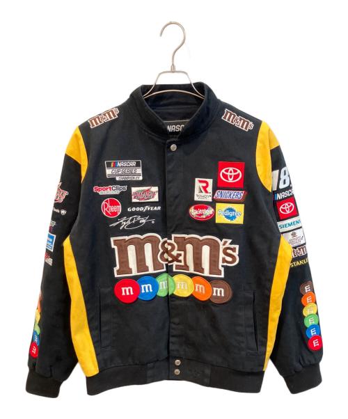 NASCAR（ナスカー）nascar (ナスカー) レーシングジャケット ブラック サイズ:Mの古着・服飾アイテム