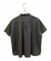 HUIS. (ハウス) ゆるふわコットン半袖ギャザーワイドブラウス　U111-5440-09 ブラック サイズ:F：5000円