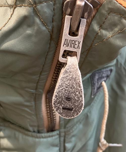 AVIREX（アヴィレックス）AVIREX (アヴィレックス) フライトジャケット　6132044 オリーブ サイズ:Lの古着・服飾アイテム