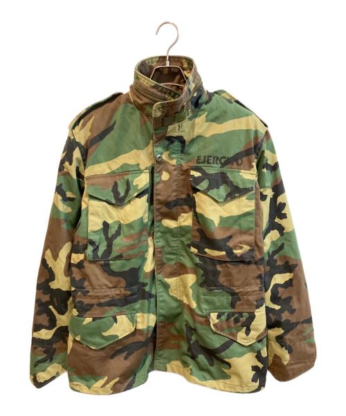 ALPHA（アルファ）ALPHA (アルファ) M-65カモフラ柄ミリタリーコート グリーン サイズ:SMALL REGULARの古着・服飾アイテム