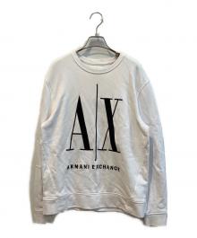 ARMANI EXCHANGE（アルマーニ エクスチェンジ）の古着「スウェット」｜ホワイト