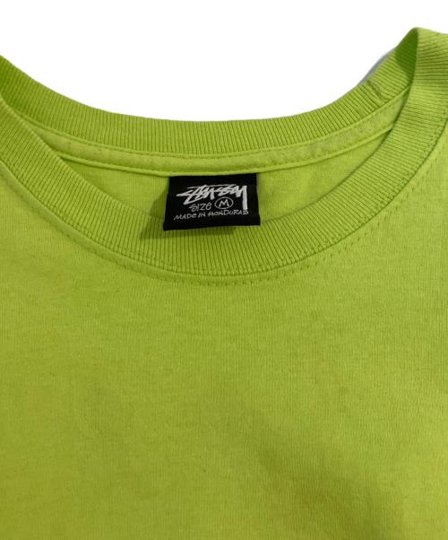 stussy（ステューシー）stussy (ステューシー) SUMMER LB TEE 黄緑 サイズ:Mの古着・服飾アイテム