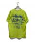 stussy (ステューシー) SUMMER LB TEE 黄緑 サイズ:M：4000円