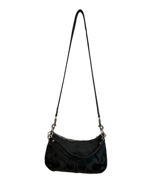 COACH（コーチ）COACH (コーチ) シグネチャー サティーン グルーヴィー　16292 ブラック サイズ:-の古着・服飾アイテム
