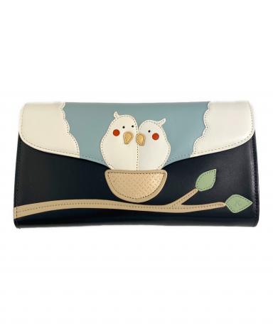 Kitamura 長財布 オカメインコ モチーフ 中古・古着通販】KITAMURA (キタムラ) オカメインコモチーフ長財布