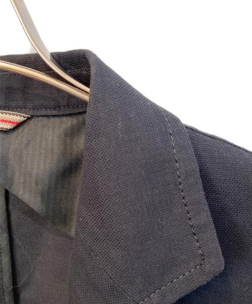 BURBERRY LONDON（バーバリーロンドン）BURBERRY LONDON (バーバリーロンドン) リネンテーラードジャケット ネイビー サイズ:XLの古着・服飾アイテム