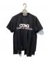CDG（シーディージー）の古着「短冊Tシャツ」｜ブラック