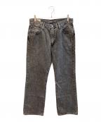 LEVI'S PReMIUMリーバイス プレミアム）の古着「リラックスフレアジーンズ　PC9-A8630」｜ブラック