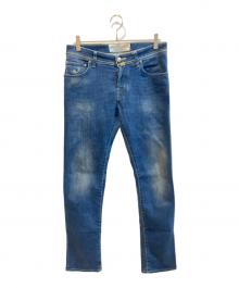 JACOB COHEN（ヤコブコーエン）の古着「ストレッチデニムパンツ　JO491108W-601」｜インディゴ