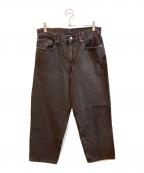 LEVI'S PReMIUMリーバイス プレミアム）の古着「バギーデニムパンツ　PC9-A4750」｜ブラック