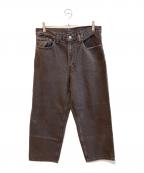 LEVI'S PReMIUMリーバイス プレミアム）の古着「バギーデニムパンツ　PC9-A4750」｜ブラック