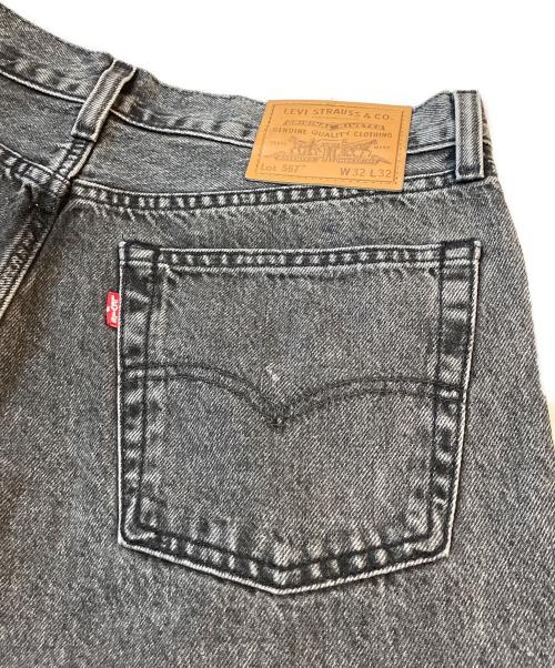 LEVI'S PReMIUM（リーバイス プレミアム）LEVI'S PReMIUM (リーバイス プレミアム) リラックスフレア ジーンズ　PC9-A8630 ブラック サイズ:W32の古着・服飾アイテム