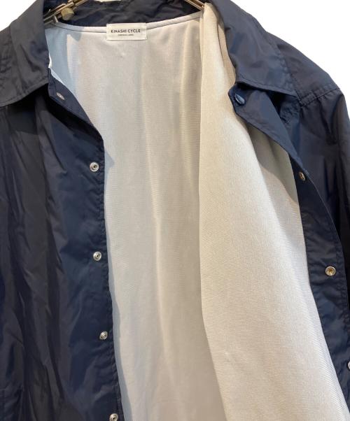 KINASHI CYCLE（キナシサイクル）kinashi cycle (キナシサイクル) コーチジャケット ネイビー サイズ:XLの古着・服飾アイテム