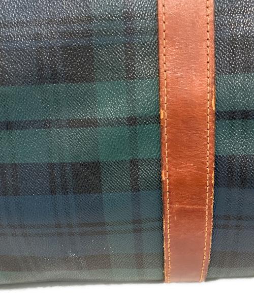 POLO RALPH LAUREN（ポロ・ラルフローレン）POLO RALPH LAUREN (ポロ・ラルフローレン) レザーボストンバッグ グリーンの古着・服飾アイテム