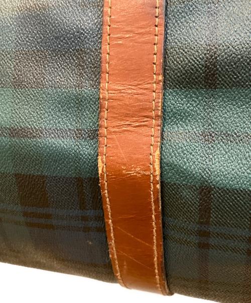 POLO RALPH LAUREN（ポロ・ラルフローレン）POLO RALPH LAUREN (ポロ・ラルフローレン) レザーボストンバッグ グリーンの古着・服飾アイテム