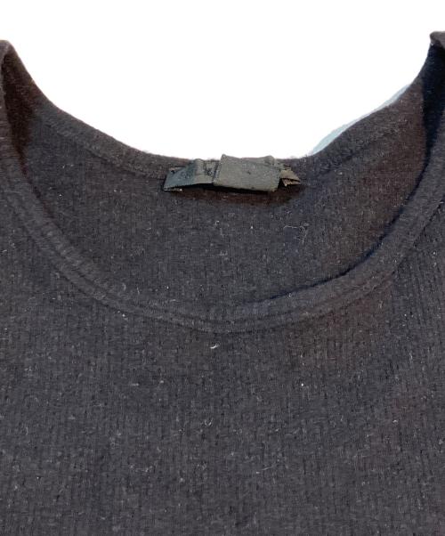 HELMUT LANG（ヘルムートラング）HELMUT LANG (ヘルムートラング) ノースリーブニット ブラック サイズ:Sの古着・服飾アイテム