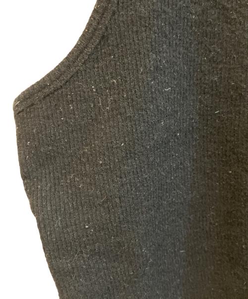 HELMUT LANG（ヘルムートラング）HELMUT LANG (ヘルムートラング) ノースリーブニット ブラック サイズ:Sの古着・服飾アイテム
