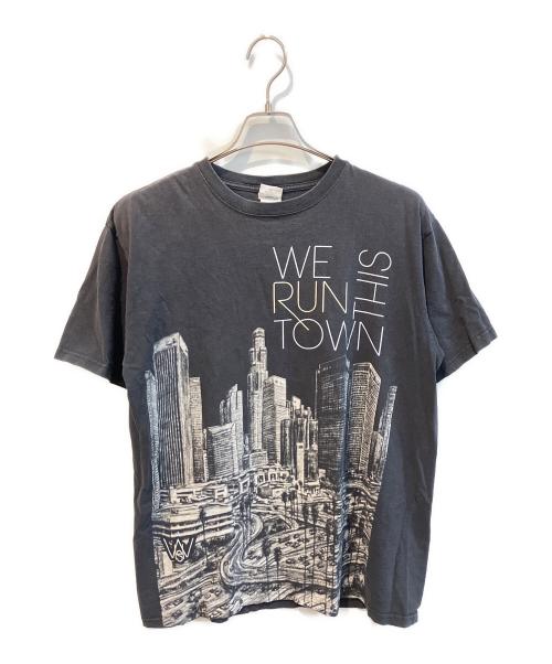 anvil（アンヴィル）anvil (アンヴィル) WIND RUN TOWN Tシャツ ブラック サイズ:Lの古着・服飾アイテム