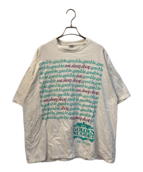 JERZEES（ジャージーズ）JERZEES (ジャージーズ) 90’S カジノTシャツ ホワイト サイズ:XLの古着・服飾アイテム