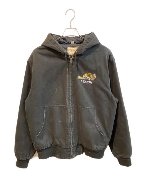 WORK WEAR（ワークウェア）WORK WEAR (ワークウェア) ダック地ジャケット ブラック サイズ:Lの古着・服飾アイテム