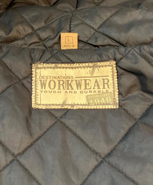 WORK WEAR（ワークウェア）WORK WEAR (ワークウェア) ダック地ジャケット ブラック サイズ:Lの古着・服飾アイテム