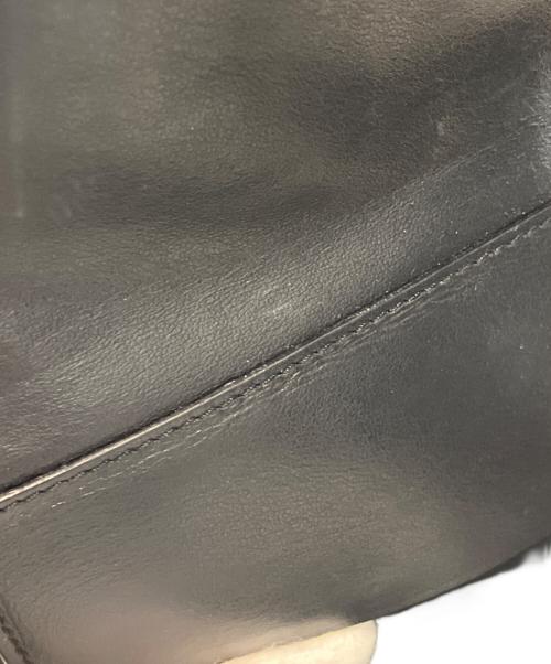 BOTTEGA VENETA（ボッテガベネタ）BOTTEGA VENETA (ボッテガベネタ) カセット マキシイントレチャート三つ折り財布　R00124010W ネイビーの古着・服飾アイテム